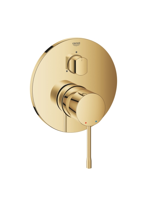 Однорычажный смеситель Grohe Essence на 3 выхода (24169GL1) Золото