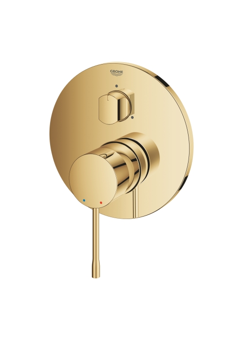 Однорычажный смеситель Grohe Essence на 3 выхода (24169GL1) Золото
