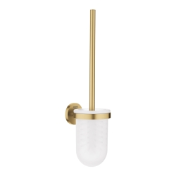 Туалетна щітка в комплекті Grohe Essentials (40374GN1) Золото матове