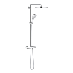 Душова система з термостатом для настінного монтажу Grohe Rainshower Smartactive 310 (27968001)