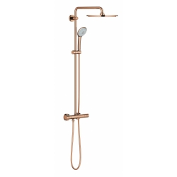 Душевая система с термостатом для настенного монтажа Grohe Euphoria System 310 (26075DA0) Бронза