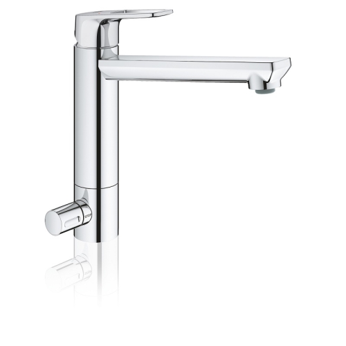 Одноважільний змішувач для мийки Grohe BauLoop (31713000)