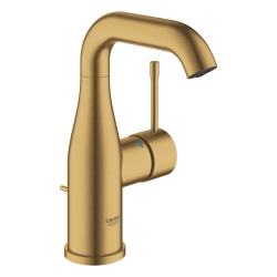 Одноважільний змішувач для раковини Grohe Essence M-size (24173GN1) Золото матове