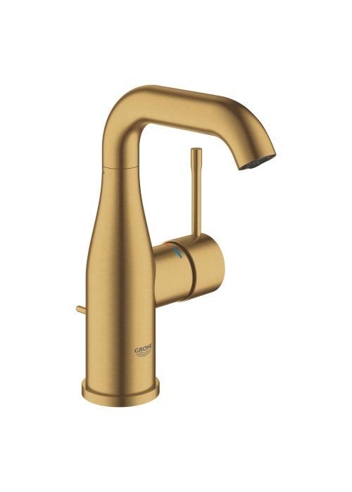 Однорычажный смеситель для раковины Grohe Essence M-size (24173GN1) Золото матовое