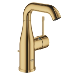 Однорычажный смеситель для раковины Grohe Essence M-size (24173GL1) Золото