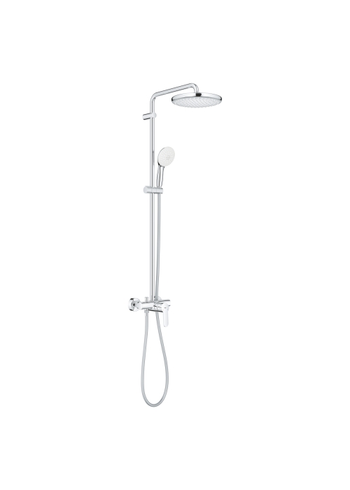 Душова система із одноважільним Grohe Tempesta System 250  змішувачем настінного монтажу (26673001)