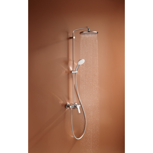 Душова система із одноважільним Grohe Tempesta System 250  змішувачем настінного монтажу (26673001)