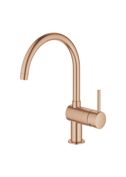 Одноважільний змішувач для миття Grohe Minta (32917DL0) Бронза матова