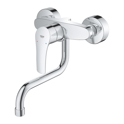 Одноважільний змішувач для мийки Grohe Eurosmart (31391003)