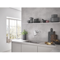 Однорычажный смеситель для мойки Grohe Eurosmart (31391003)