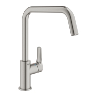 Одноважільний змішувач для мийки Grohe Eurosmart (30567DC0)