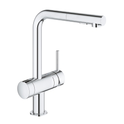 Однорычажный смеситель для мойки с вентилем Grohe Minta (31558000)