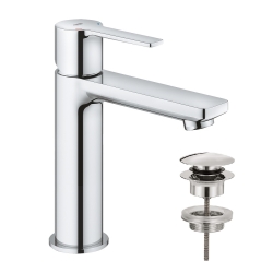 Однорычажный смеситель для раковины Grohe Lineare S-Size (23106001)