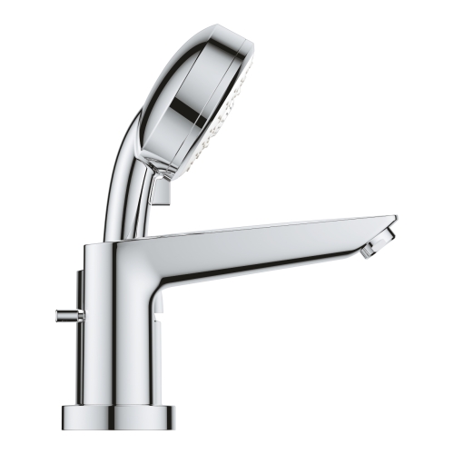 Одноважільний змішувач на ванну на 3 отвори grohe BauEdge New (2511710A)