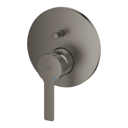 Одноважільний змішувач Grohe Lineare на 2 виходи (24064AL1) Графіт матовий