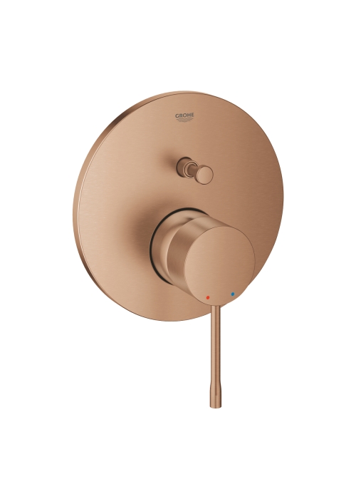 Однорычажный смеситель на 2 выхода Grohe Essence (24167DL1) Бронза матовая