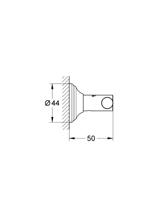 Гачок для халату Grohe Essentials (40656001)