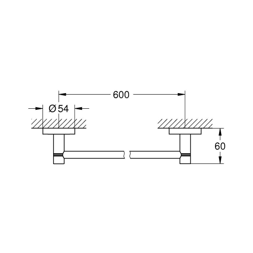 Тримач для рушника Grohe Essentials (40366DC1)