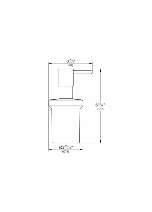 Дозатор рідкого мила Grohe Essentials (40394GL1)