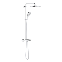 Душевая система с термостатом для настенного монтажа Grohe Rainshower Smartactive 310 (26648000)