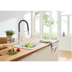Одноважільний змішувач для мийки Grohe Concetto (31491000)