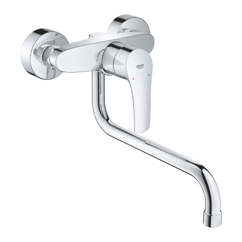 Одноважільний змішувач для мийки Grohe Eurosmart (32224003)