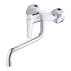 Одноважільний змішувач для мийки Grohe Eurosmart (32224003)