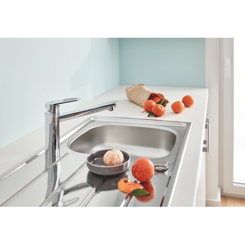 Одноважільний змішувач для мийки Grohe Start Flow (31691000)