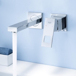 Смеситель для раковины Grohe Eurocube на 2 отверстия S-Size (19895000)
