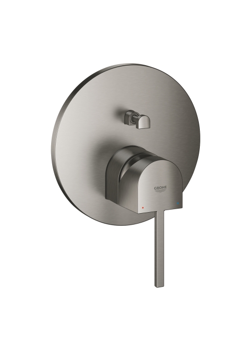 Змішувач одноважільний Grohe Plus з перемикачем на 2 положення (24060AL3) Графіт матовий