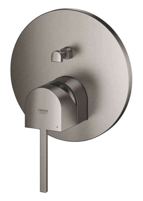 Змішувач одноважільний Grohe Plus з перемикачем на 2 положення (24060AL3) Графіт матовий