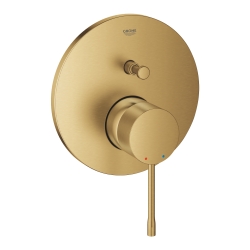 Одноважільний змішувач на 2 виходи Grohe Essence (24167GN1) Золото матове