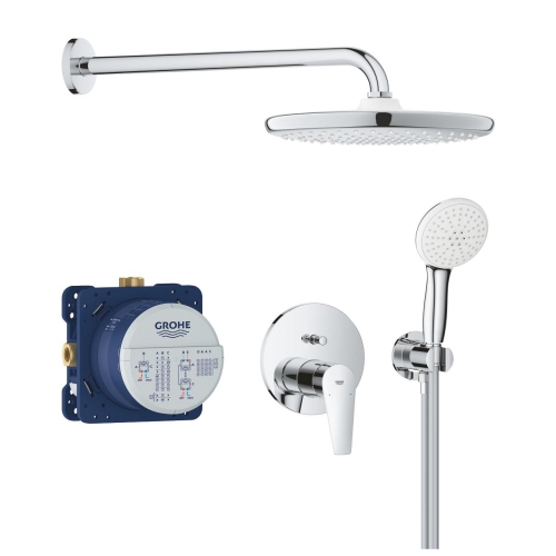 Скрита душова система з Grohe BauEdge Tempesta 250 (25290000)