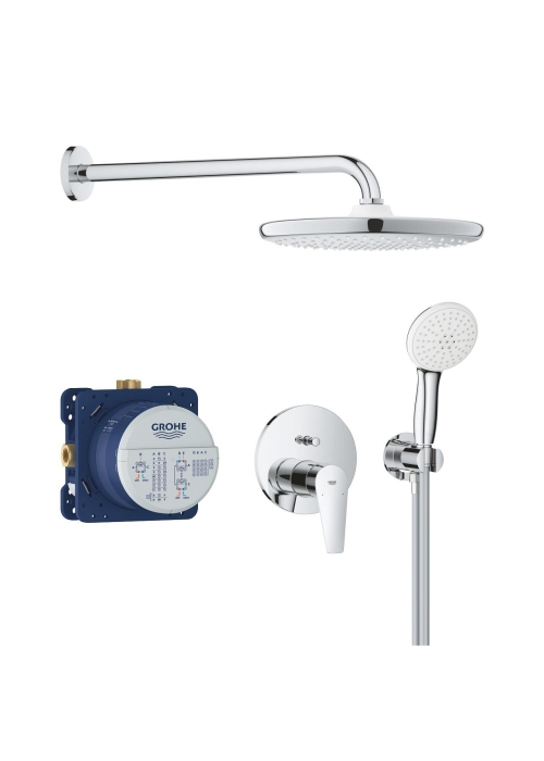 Скрита душова система з Grohe BauEdge Tempesta 250 (25290000)