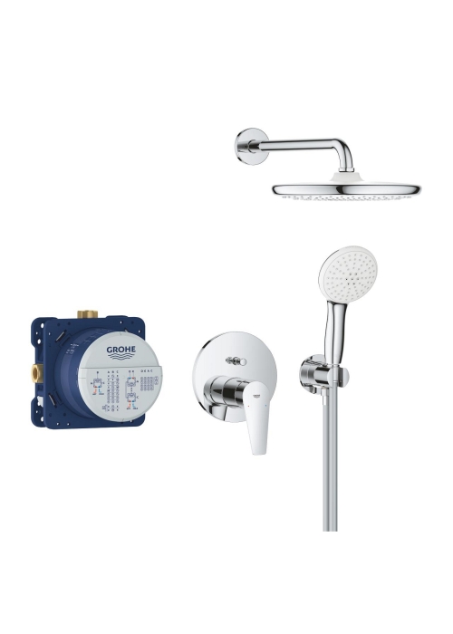 Скрита душова система з Grohe BauEdge Tempesta 250 (25290000)