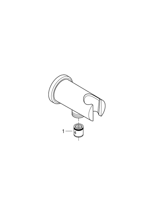 Подключение душевого шланга Grohe Rainshower с держателем (26658000)