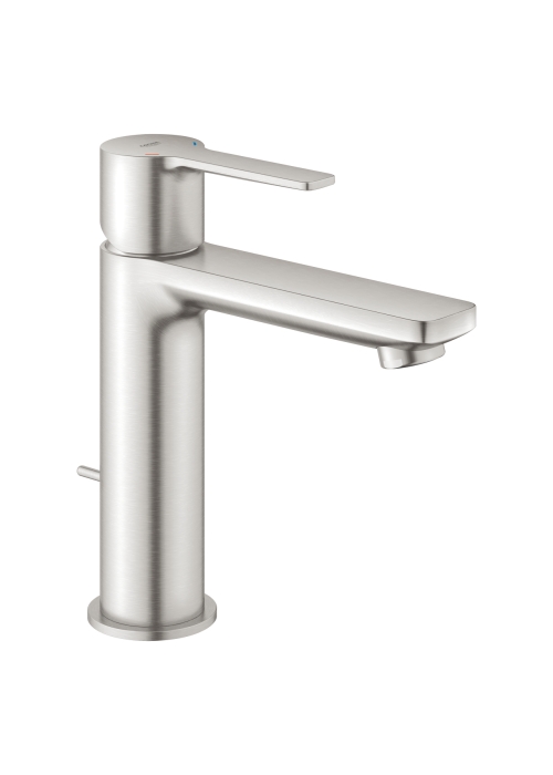 Одноважільний змішувач для раковини Grohe Lineare S-Size (32114DC1) Сталь