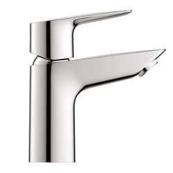 Однорычажный смеситель для раковины Grohe BauEdge New S-Size + нажимной донный клапан (23895001)