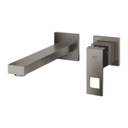 Смеситель для раковины Grohe Eurocube на 2 отверстия M-Size (23447AL0) Графит матовый