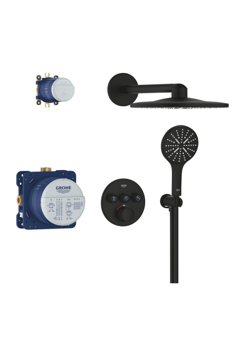 Душова система Grohe Grohtherm SmartControl з Rainshower SmartActive 310 (34863KF0)