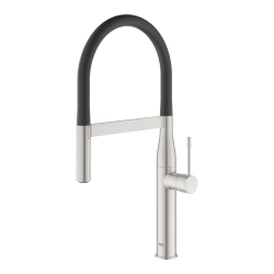 Однорычажный смеситель для мойки Grohe Essence (30294DC0) Сталь