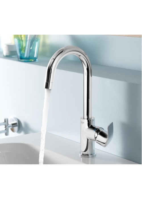 Однорычажный смеситель для раковины Grohe BauCurve L-Size (23090000)