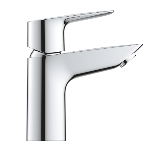 Одноважільний змішувач для раковини Grohe BauEdge New S-Size + нажимний донний клапан (23899001)