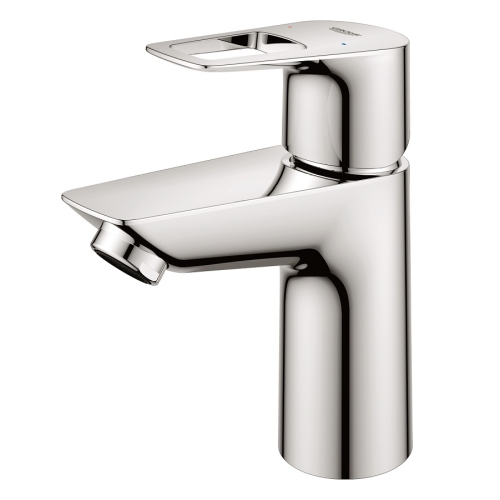 Одноважільний змішувач для раковини Grohe BauLoop New S-Size LowFlow + нажимний донний клапан (23879001)