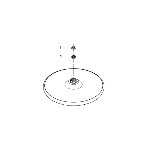 верхній душ grohe tempesta 250 з WaterSaving (26666000)