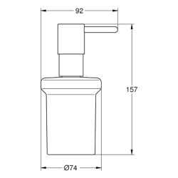 Дозатор рідкого мила Grohe Essentials (40394DL1)