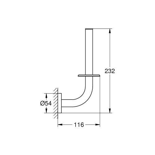 Держатель запасного рулона паперу Grohe Essentials (1024692430)