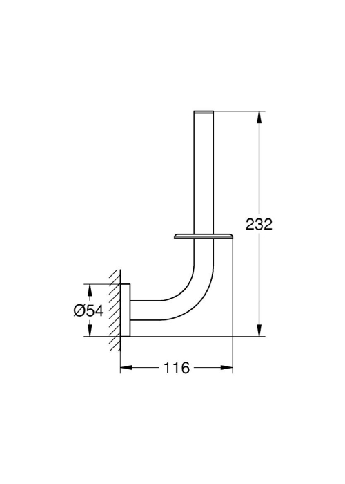 Держатель запасного рулона паперу Grohe Essentials (1024692430)