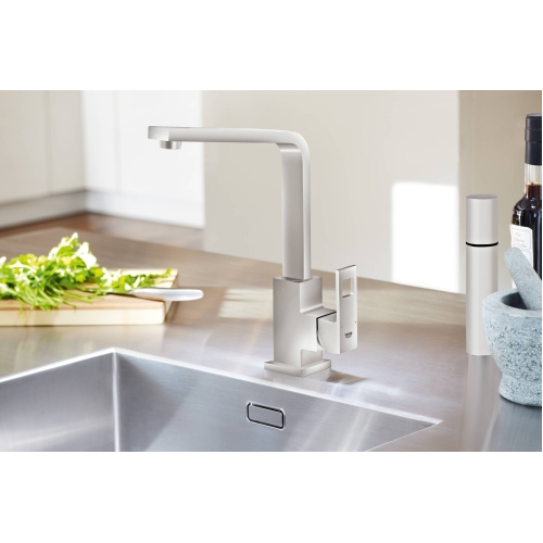 Одноважільний змішувач для мийки Grohe Eurocube (31255DC0)