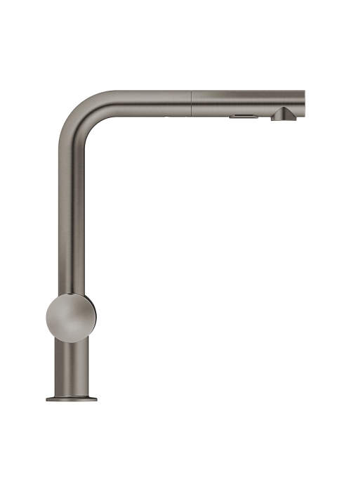 Однорычажный смеситель для мойки с вентилем Grohe Minta (31558AL0) Графит матовый